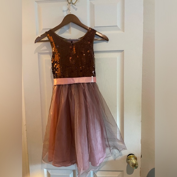 Girls formal recital dress bridesmaids-size 12